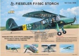 Black Horse  Storch Fieseler Fi156C ARF 2850 mm 30-55 ccm komplet zostaven s motorom SAITO