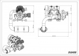 DLE Engine original Paramotor DLE 430 s vfukmi