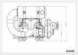 DLE Engine original Paramotor DLE 430 s vfukmi