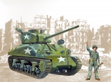 ITALERI  M4A1 SHERMAN 1:35